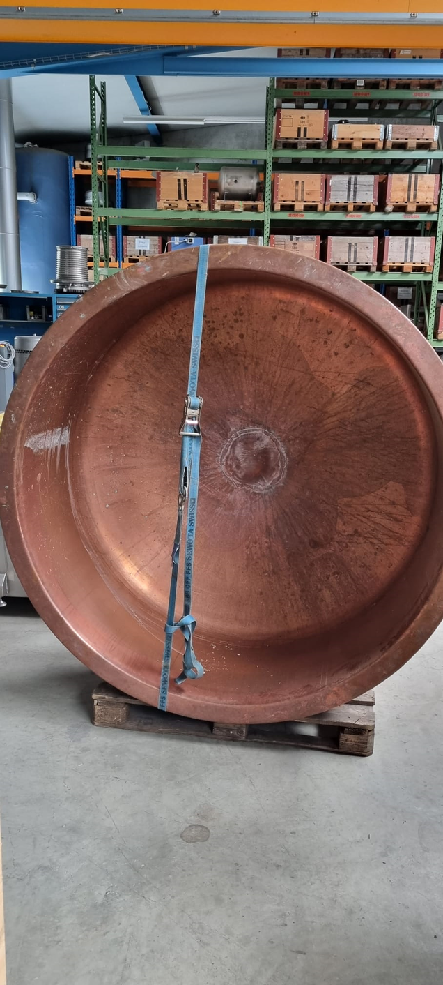 Fertiger rund für Dampfbetrieb 1'600l