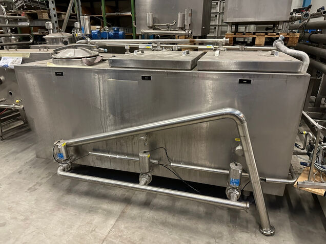 CIP-Station 3-fach, V=~600l und 2x400l