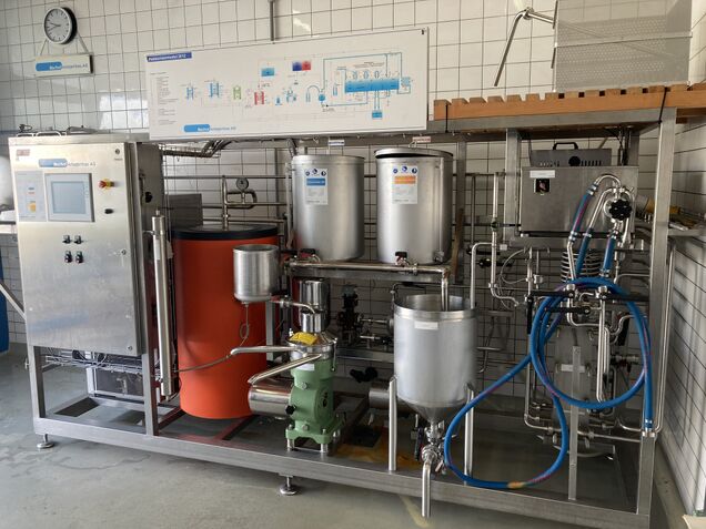 Pasteurisationsmodul 150-300 l/h