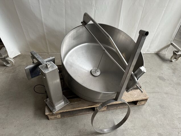 Wägebehälter offen mit digitaler Waage & Anzeige